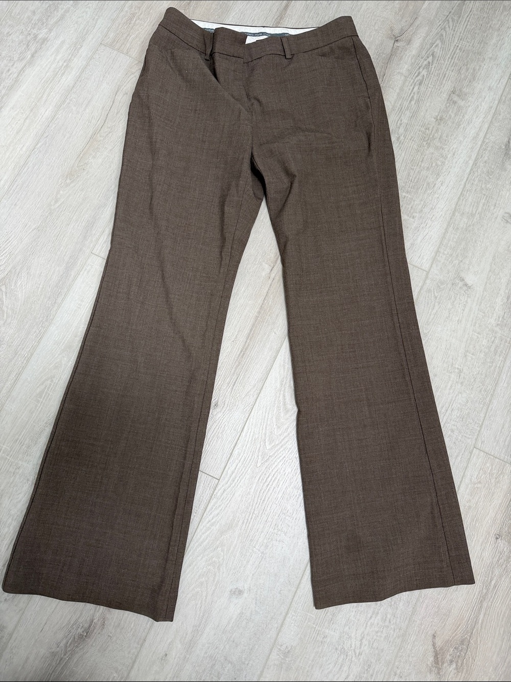 Express Women's Brown Boot Cut Dress Pants